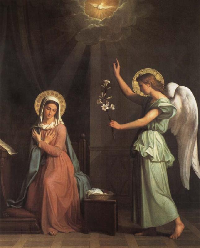 Pierre Auguste Pichon The Anunciacion oil painting image